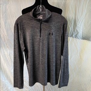 Under Armour Charcoal Quarter-Zip Top